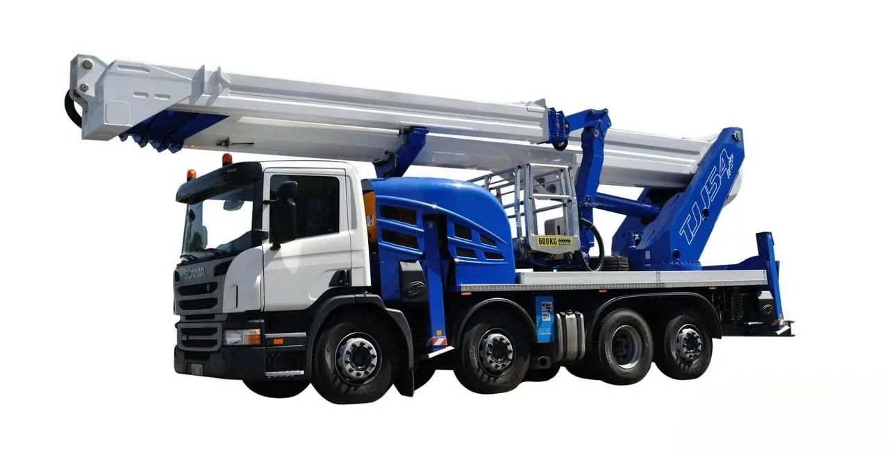 Автогидроподъёмник телескопический с JIB 54TJJ